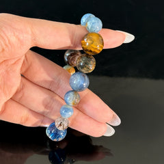 Leo Zodiac Crystal Bracelet – Tiger’s Eye Multi-Stone Energy & Confidence Bracelet