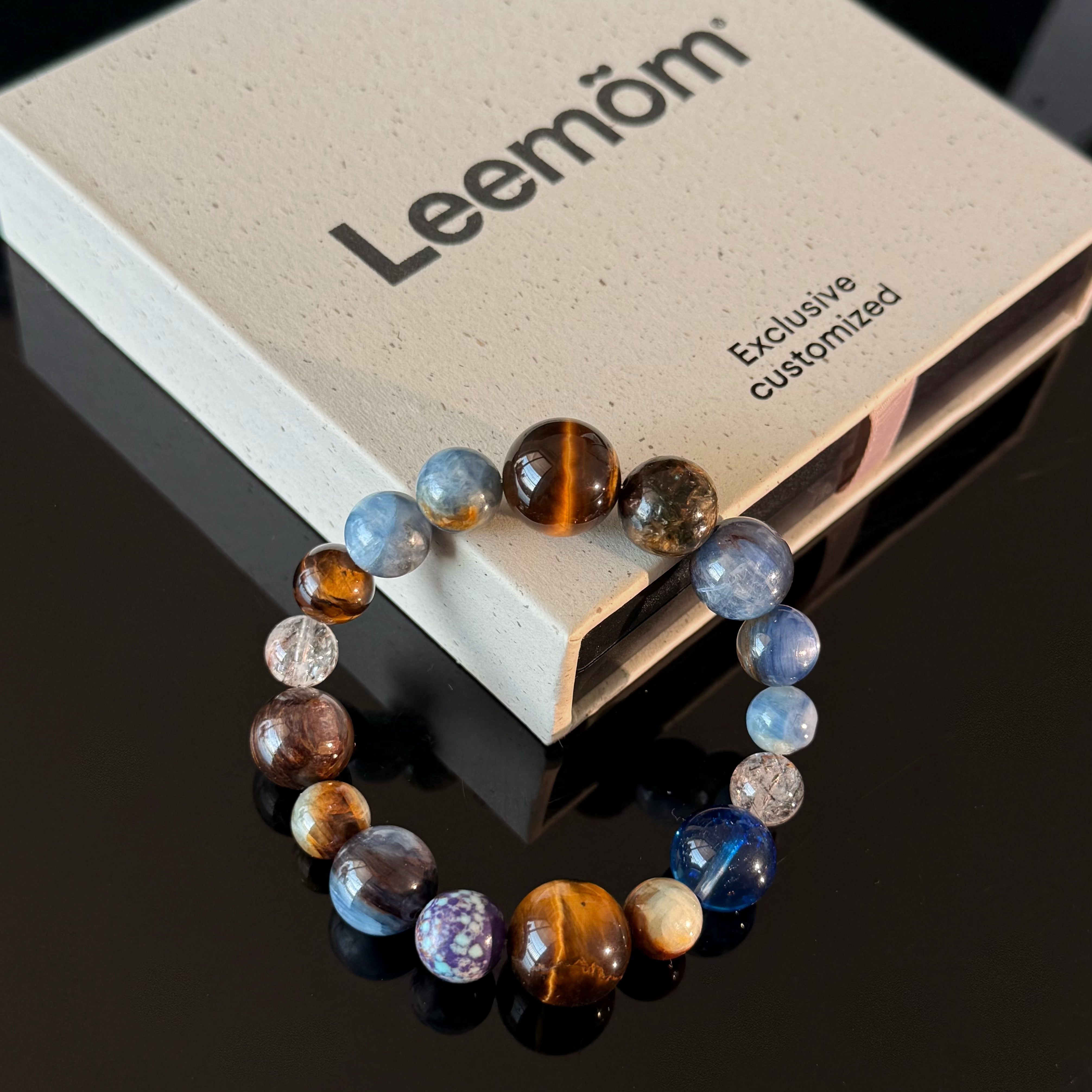 Leo Zodiac Crystal Bracelet – Tiger’s Eye Multi-Stone Energy & Confidence Bracelet