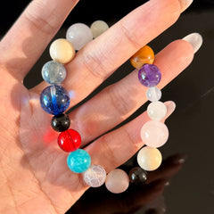 Pisces Zodiac Multi Crystal Bracelet