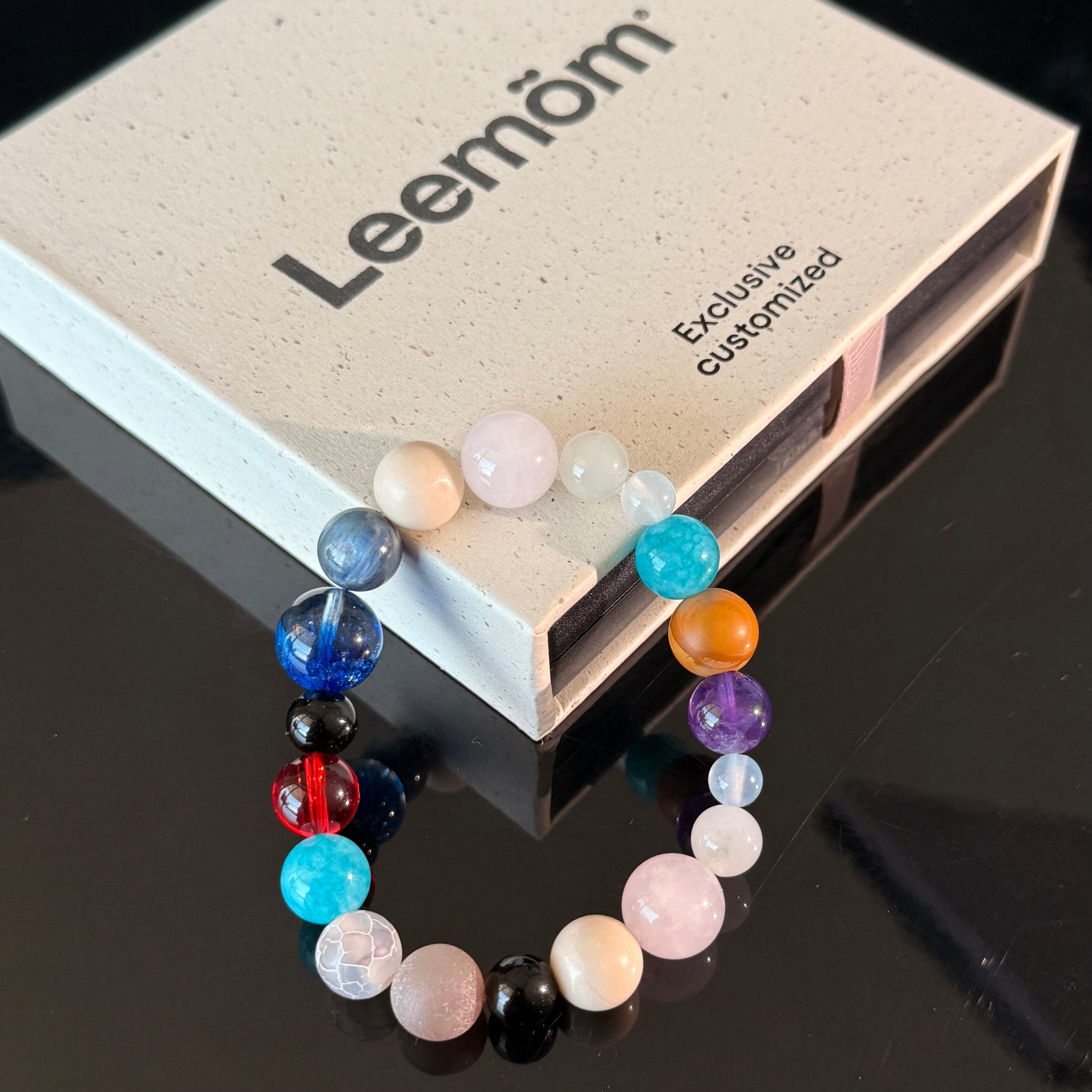 Pisces Zodiac Multi Crystal Bracelet