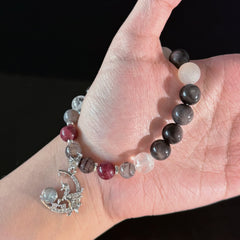 Scorpio Crystal Bracelet – Moon & Star Protection Bracelet