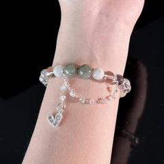 Virgo Crystal Bracelet – Green Aventurine, Citrine & Clear Quartz Zodiac Healing Bracelet