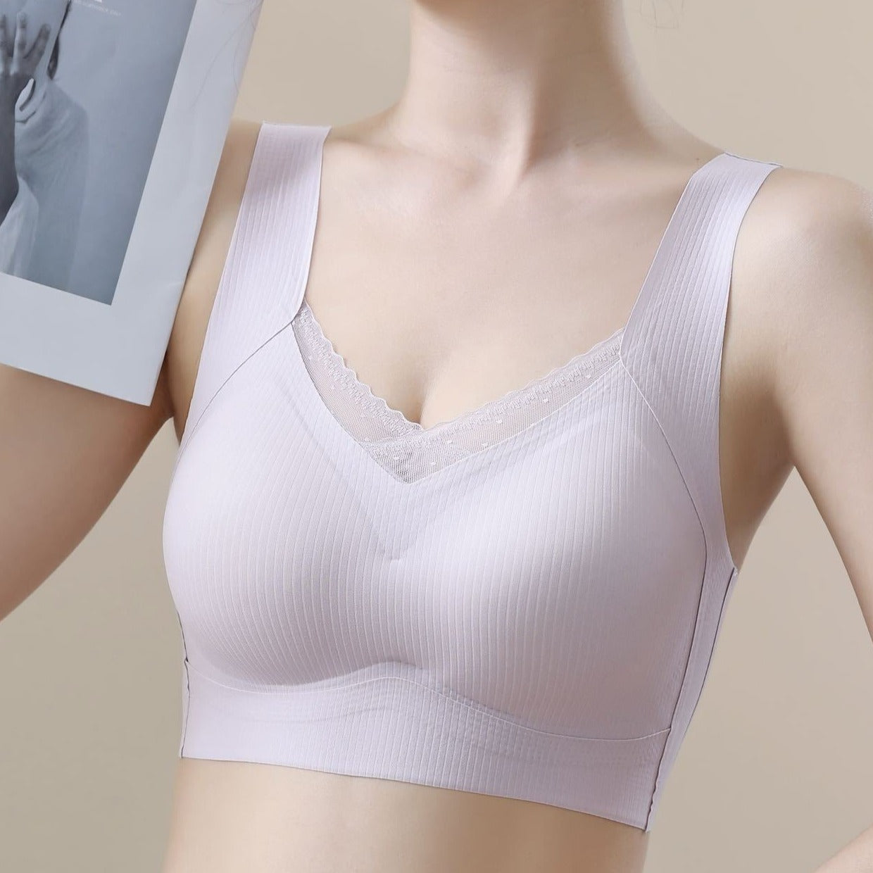 Breathable Push-Up Anti-sagging Bra