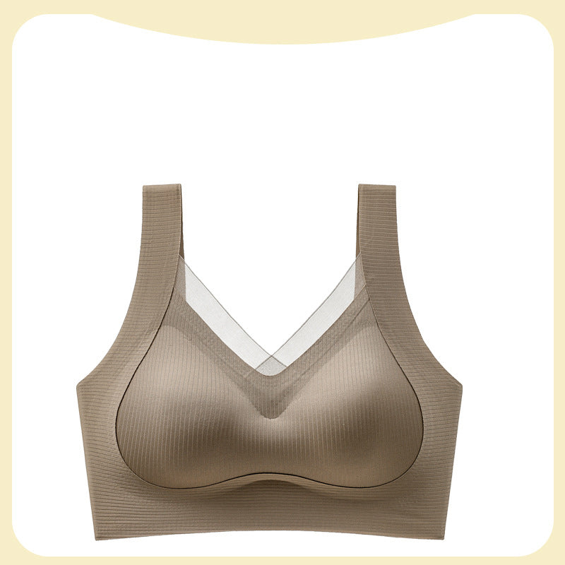 Seamless Push-Up Breast Reduction Anti-sagging Sports Bra