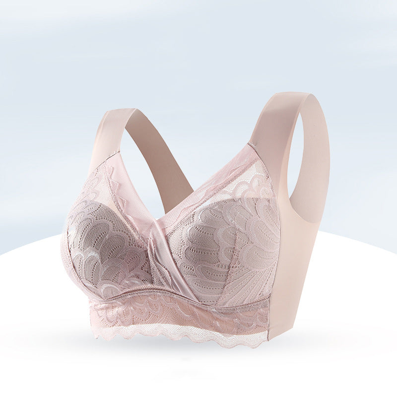 thin no wire lace bra