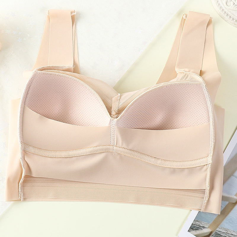 Lace Wide Shoulder Strap Beautiful Back Bra