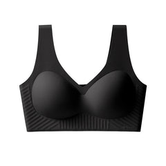 Fixed Cup Tank Top Breathable Sports Bra