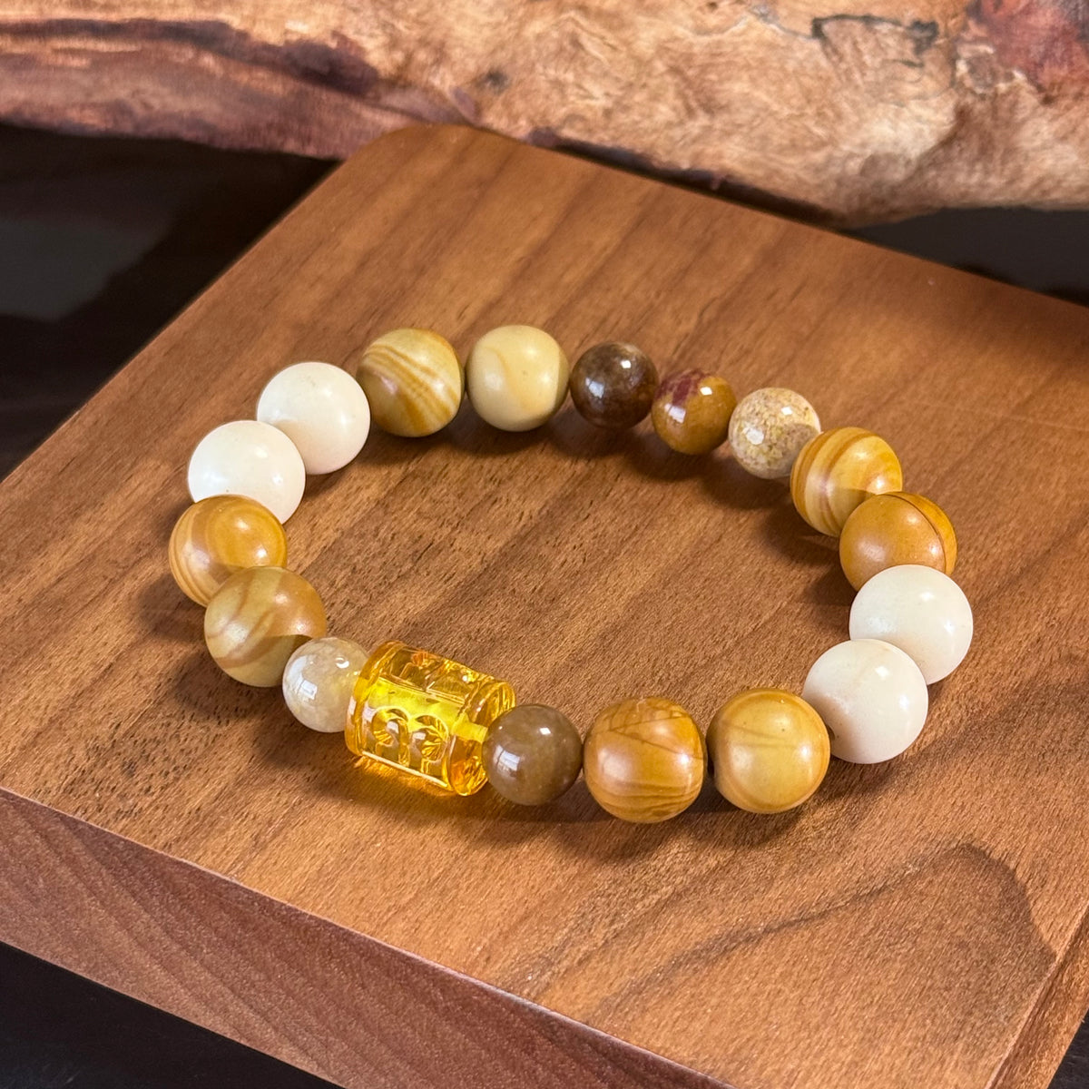 Low-Saturation Earth Tones | A Gentle and Luxurious Citrine & Multi-Gemstone Bracelet