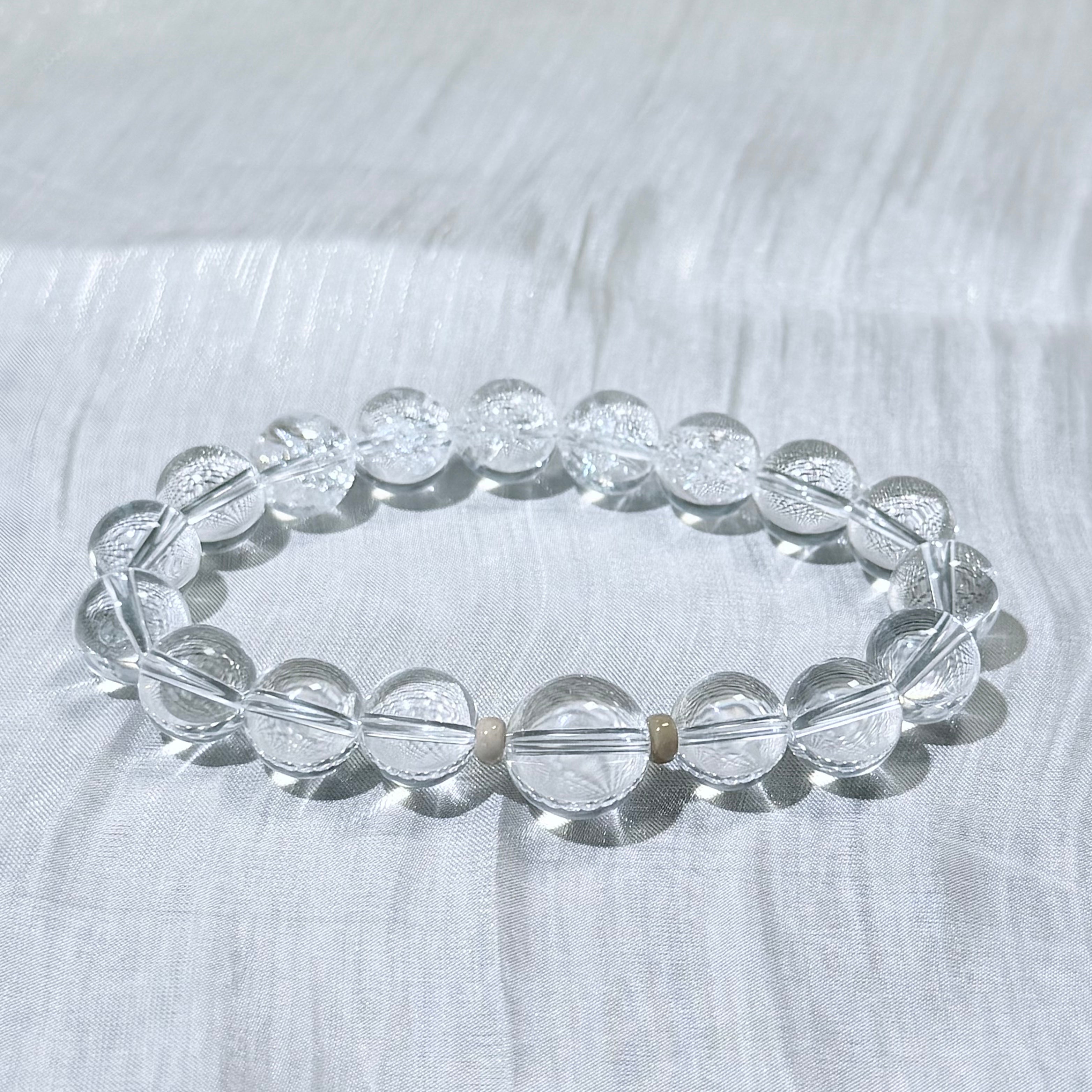 Clear Quartz Crystal Bracelet