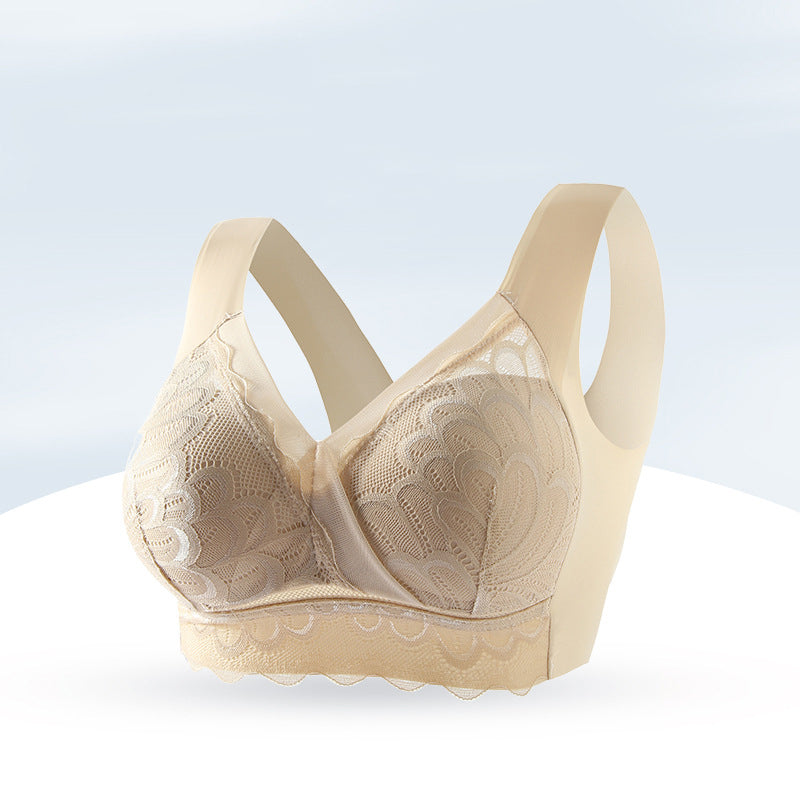 thin no wire lace bra