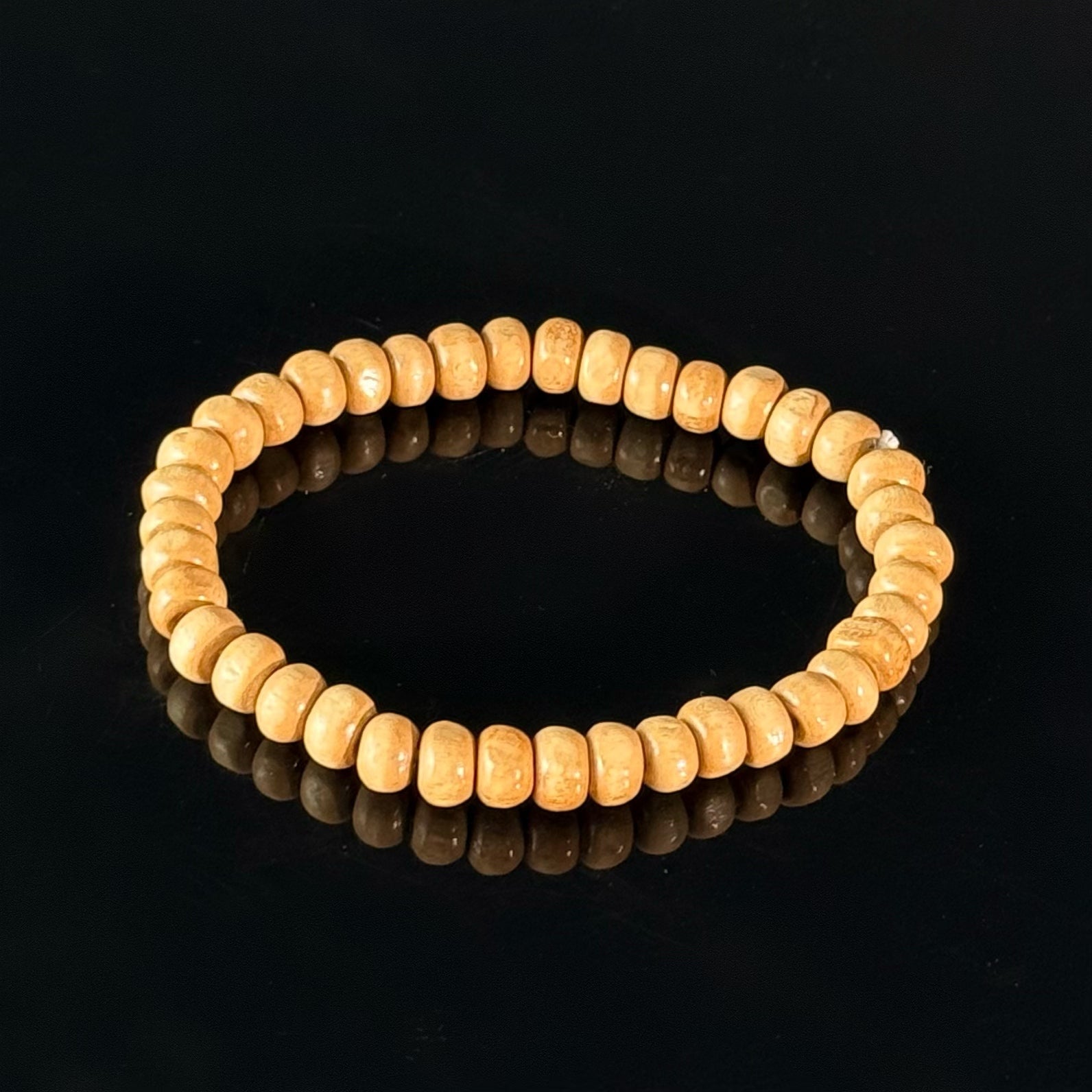 Taurus Zodiac Wooden & Hematite Bracelet Set – Grounding Crystal Bracelet for Strength & Stability