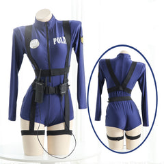 Roleplay Police Uniform Cosplay Costume Underwear