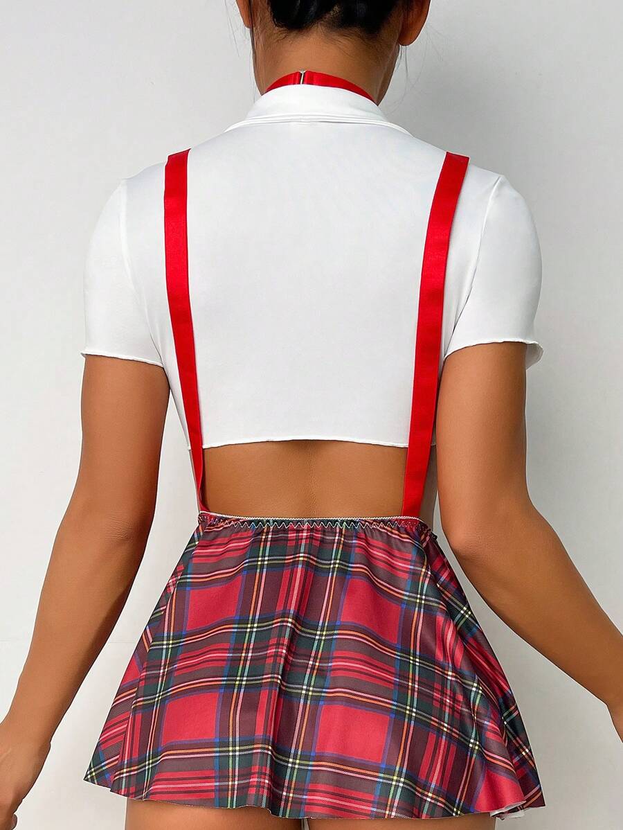 JK College Costume Roleplay Lingerie Set