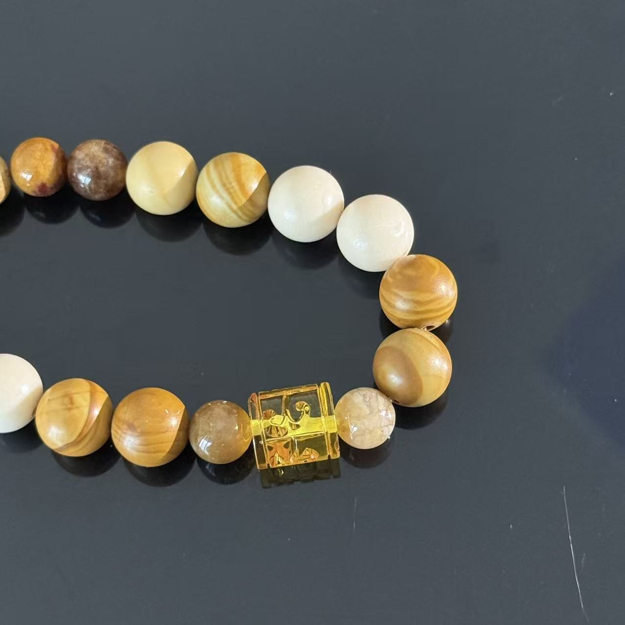 Low-Saturation Earth Tones | A Gentle and Luxurious Citrine & Multi-Gemstone Bracelet