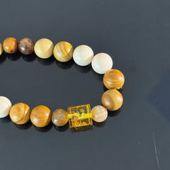Low-Saturation Earth Tones | A Gentle and Luxurious Citrine & Multi-Gemstone Bracelet