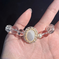 Love, Healing & Divine Protection Zodiac Crystal Bracelet for Libra & Pisces