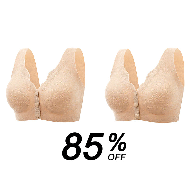FRONT BUCKLE SLEEP BRA FOR WOMEN OF ALL AGES(M-3XL)