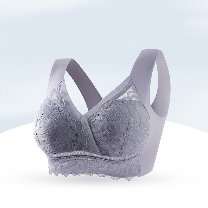 thin no wire lace bra