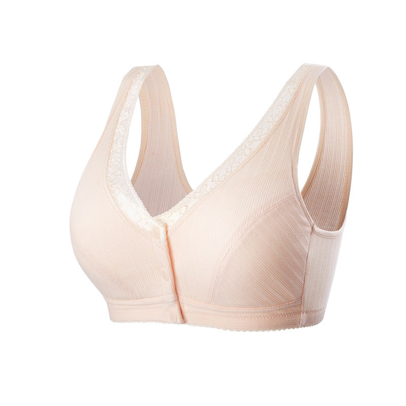 Thin Wireless Cotton Bra