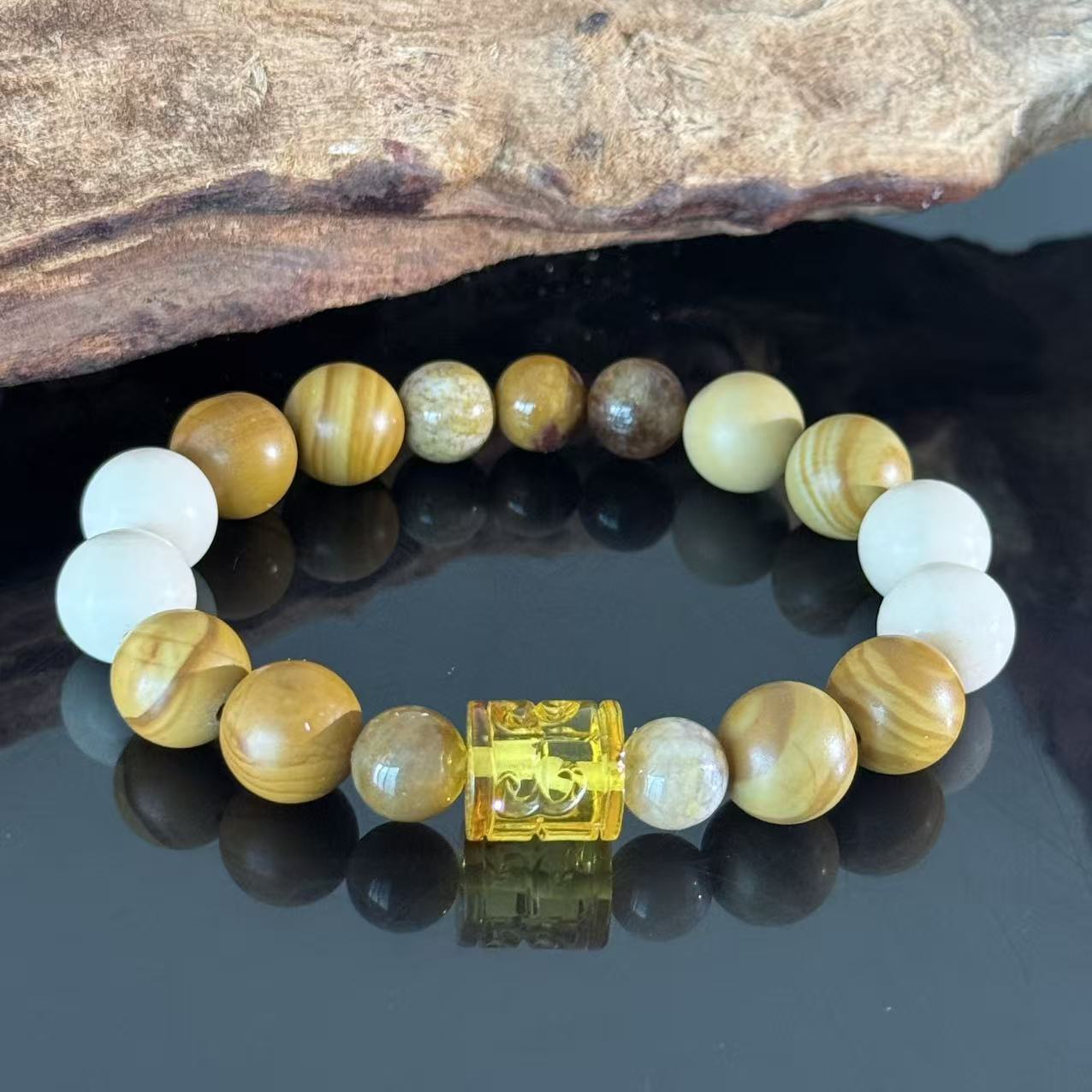 Low-Saturation Earth Tones | A Gentle and Luxurious Citrine & Multi-Gemstone Bracelet