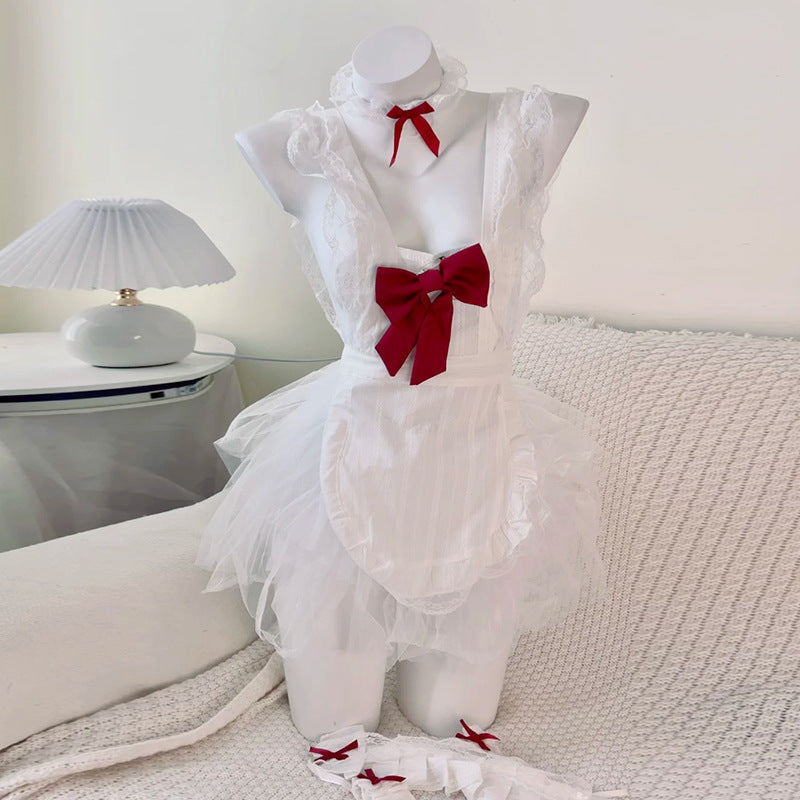 Sweetheart Maid Cosplay Uniform Bow Set