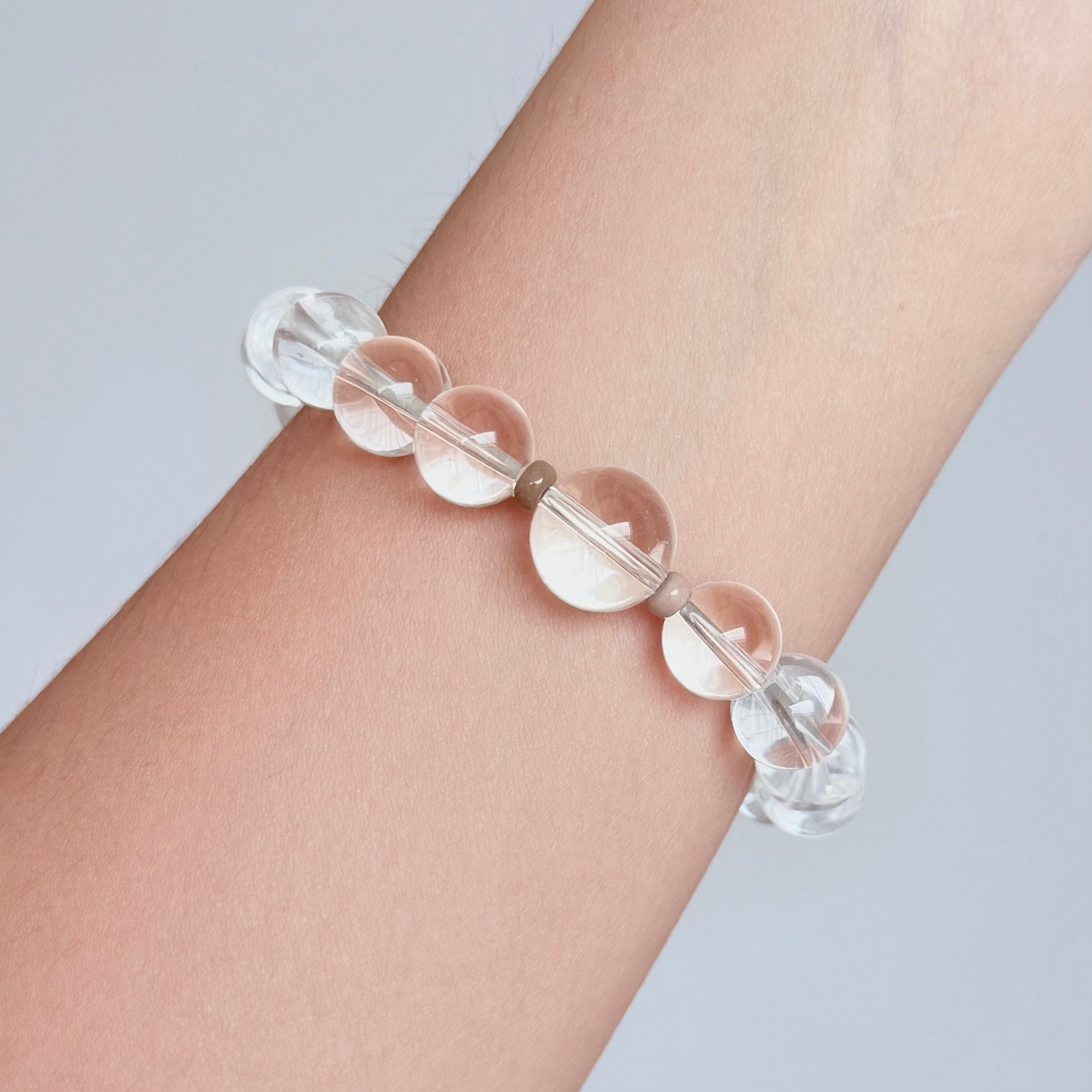 Clear Quartz Crystal Bracelet