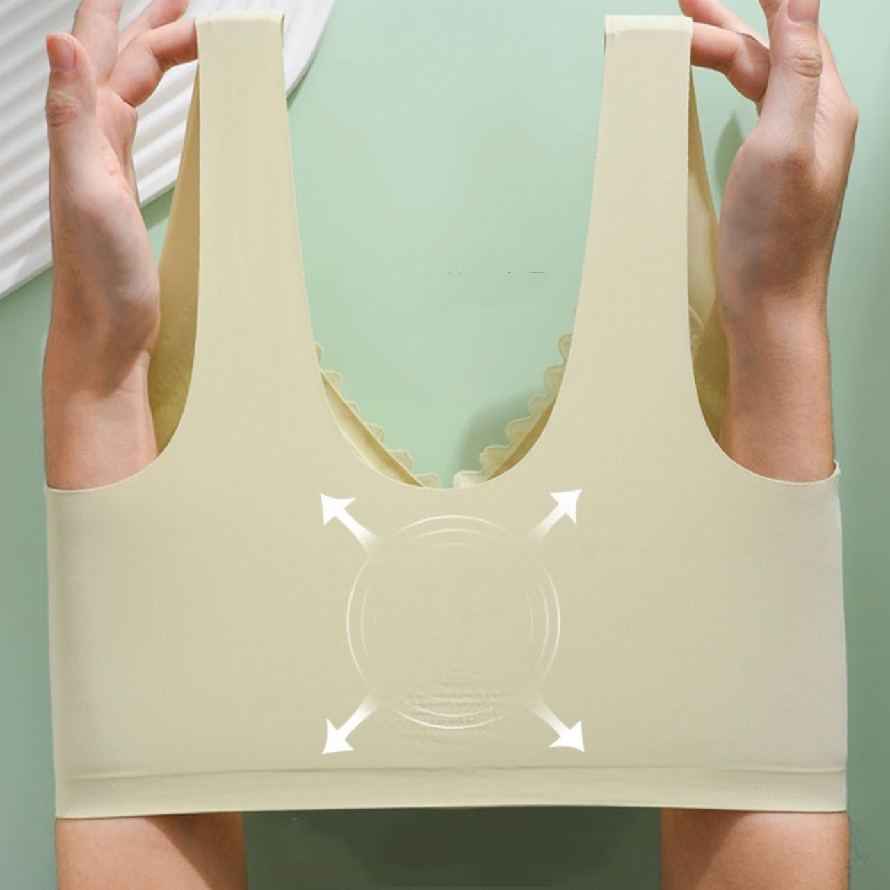 Push-Up Anti-exposure and Anti-sagging Breathable Bra