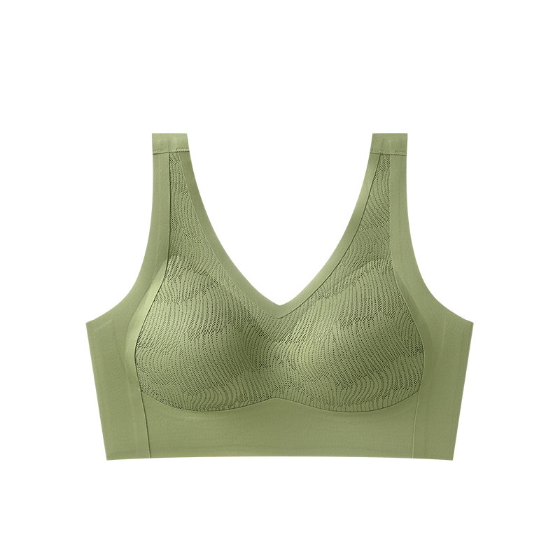 Thin Fixed Cup Unbreasted Pull-Up Bra