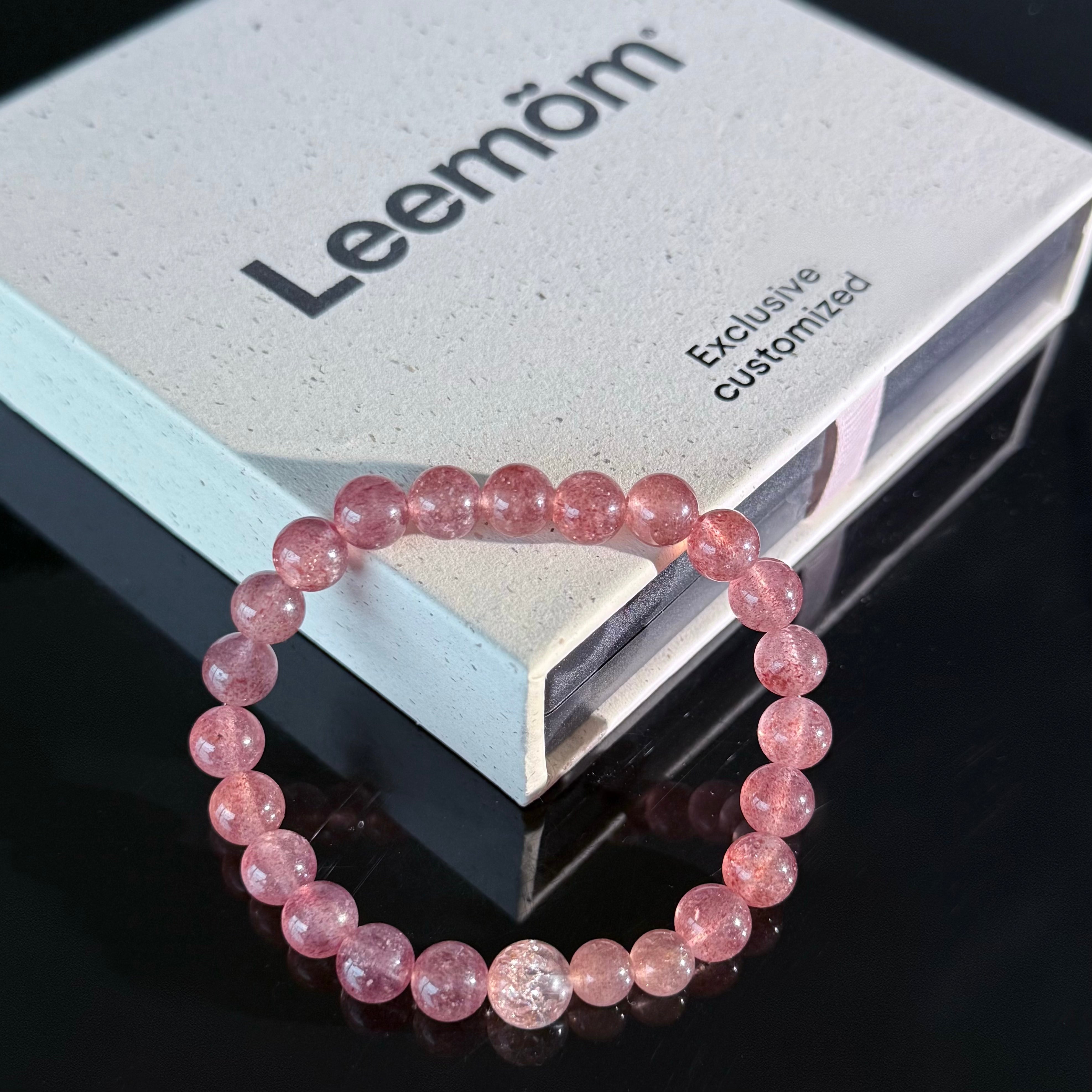 Strawberry Quartz Bracelet for Taurus