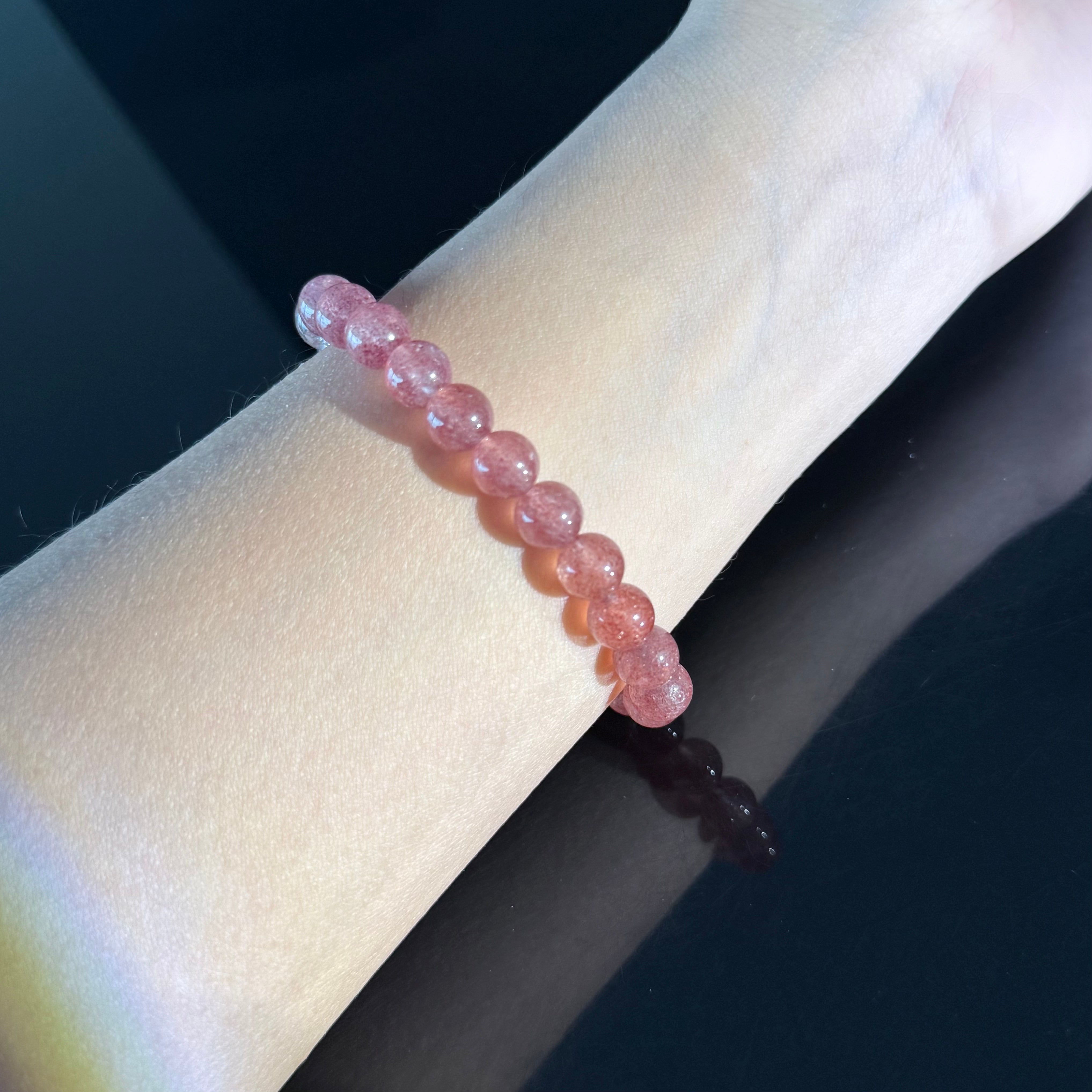Strawberry Quartz Bracelet for Taurus