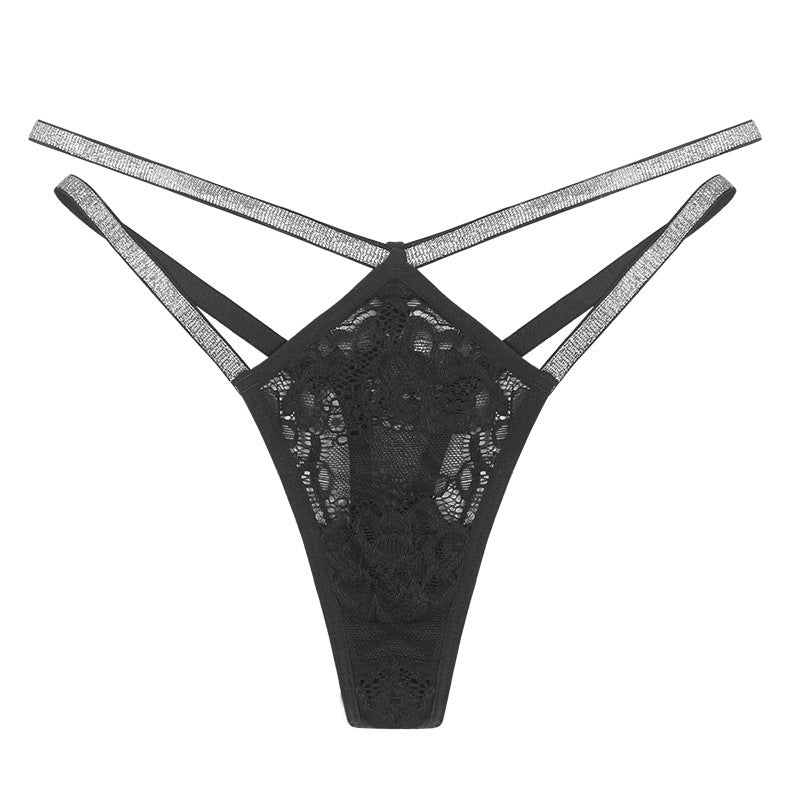 Low Rise Sliver Strap Underwear Thong