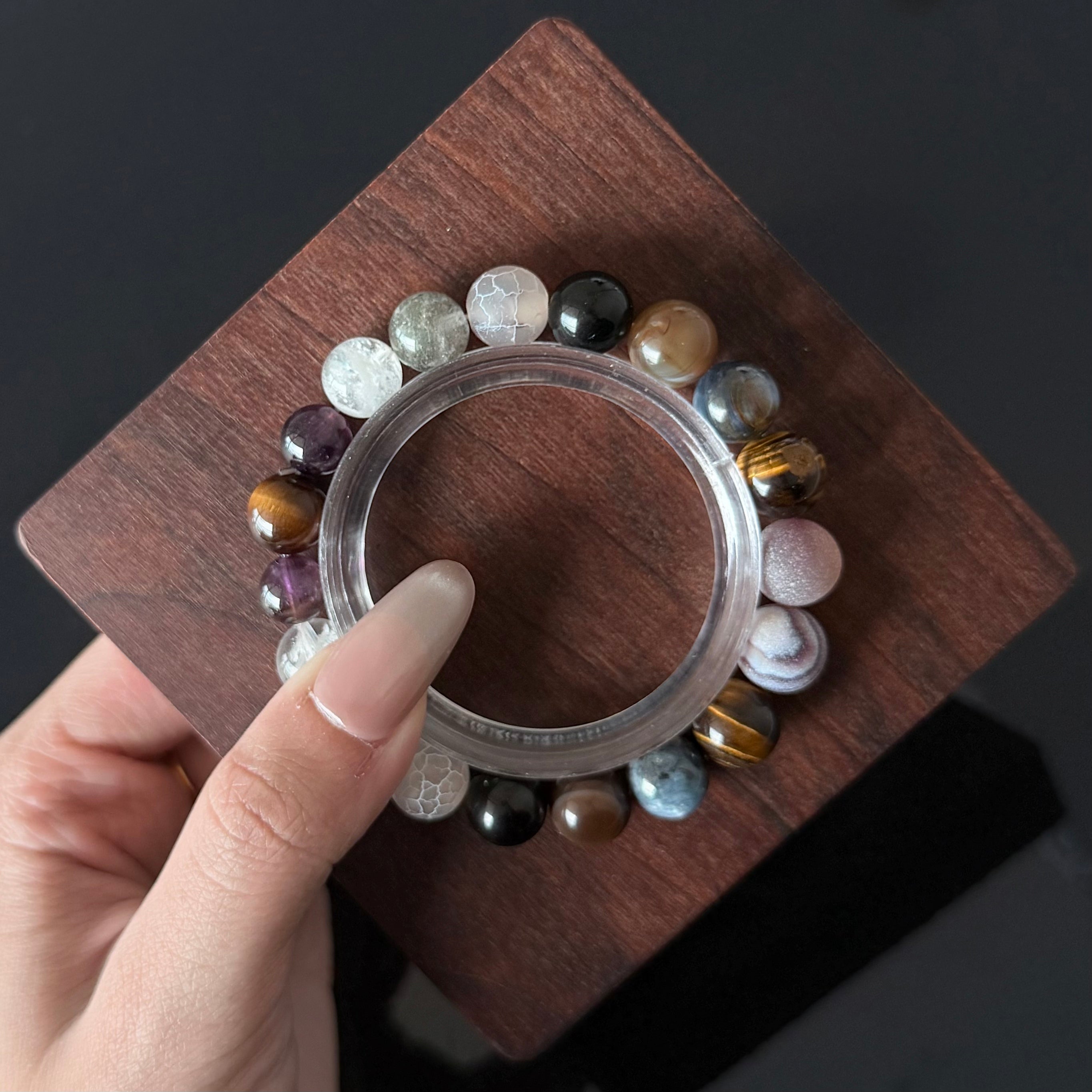 Natural Multi-Stone Healing Crystal Bracelet