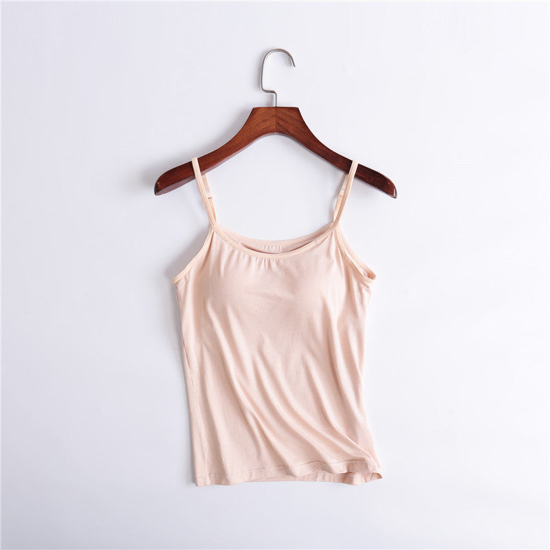 TANK WITH BUILT-IN BRA