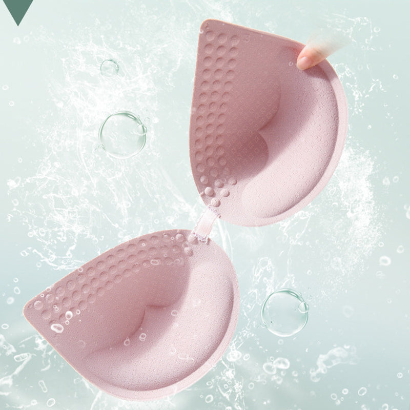 comfortable latex breathable inner cup sleep bra