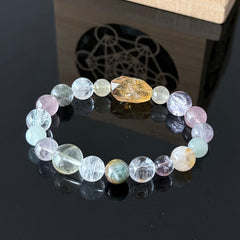Natural Citrine Raw Crystal Bracelet