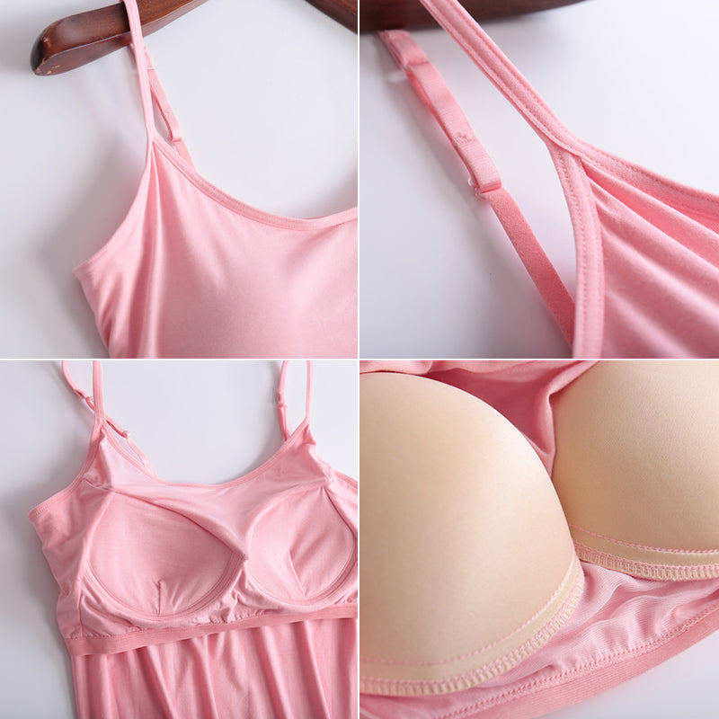 TANK WITH BUILT-IN BRA