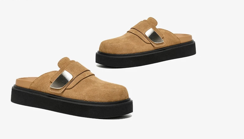 Stylish Platform Slip-On Slippers