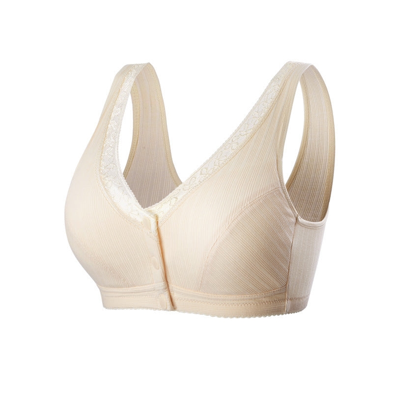 Thin Wireless Cotton Bra