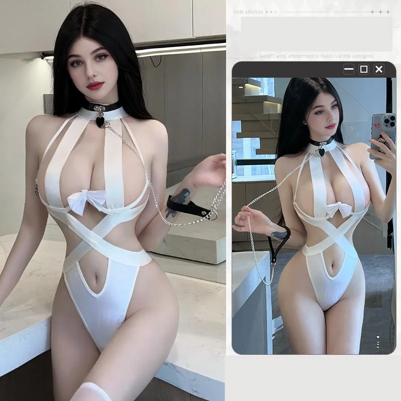 Elastic Binding Lingerie Set