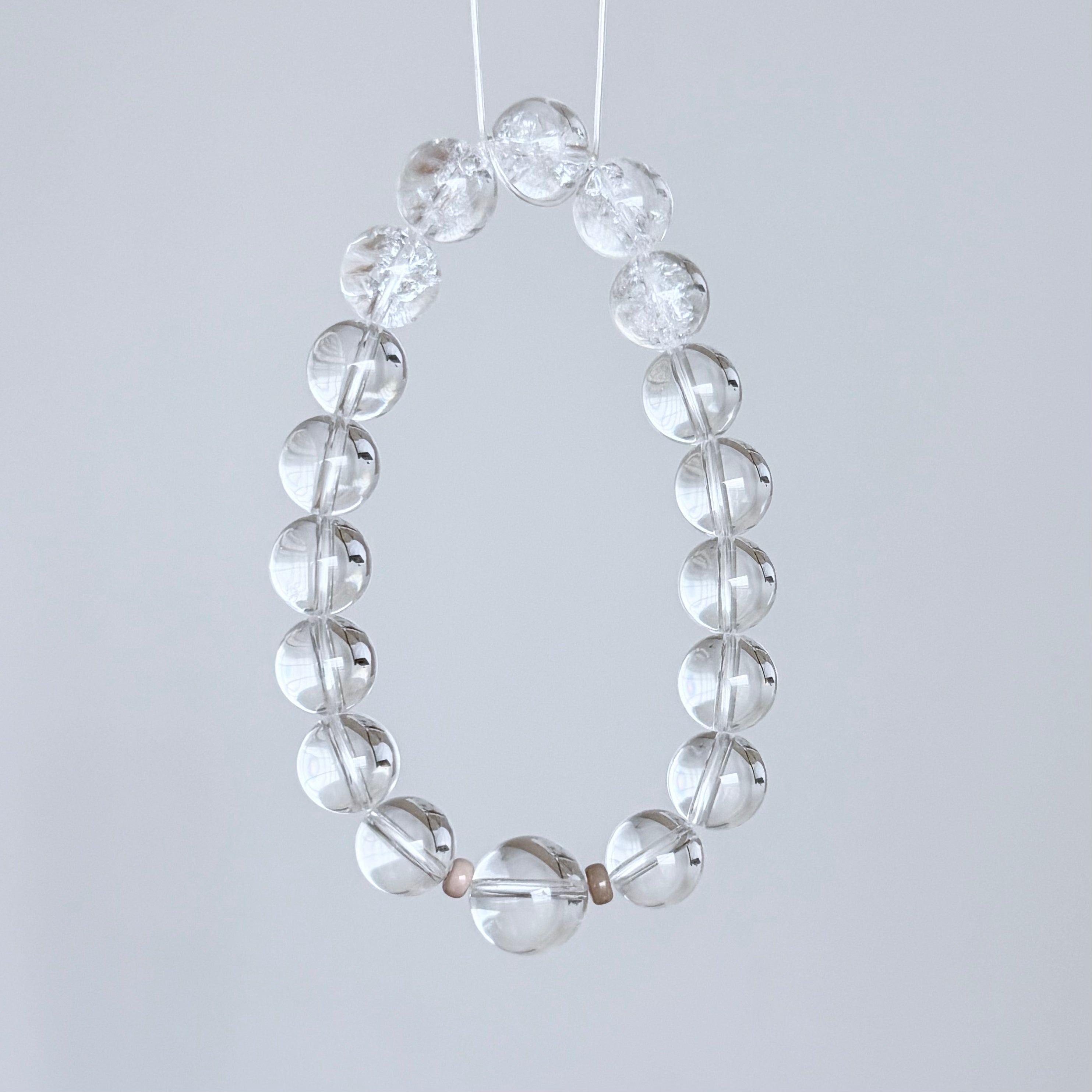 Clear Quartz Crystal Bracelet