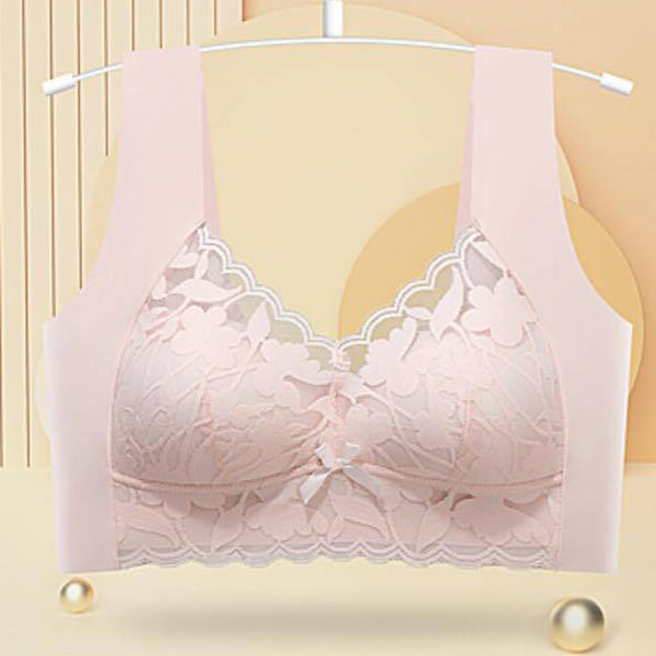 Ultra-thin Lace Comfortable Fixed Cup Anti-sagging Underwear
