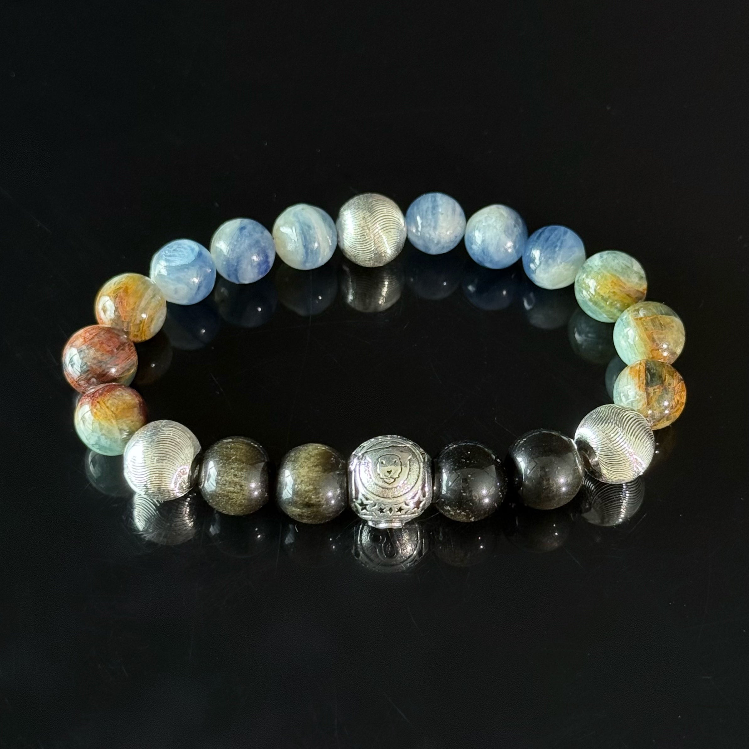 Leo Crystal Bracelet – Protection, Leadership & Confidence Energy