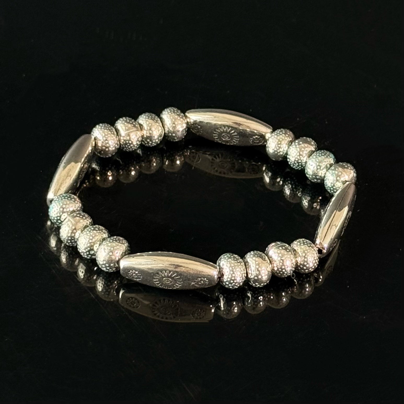 Taurus Zodiac Wooden & Hematite Bracelet Set – Grounding Crystal Bracelet for Strength & Stability