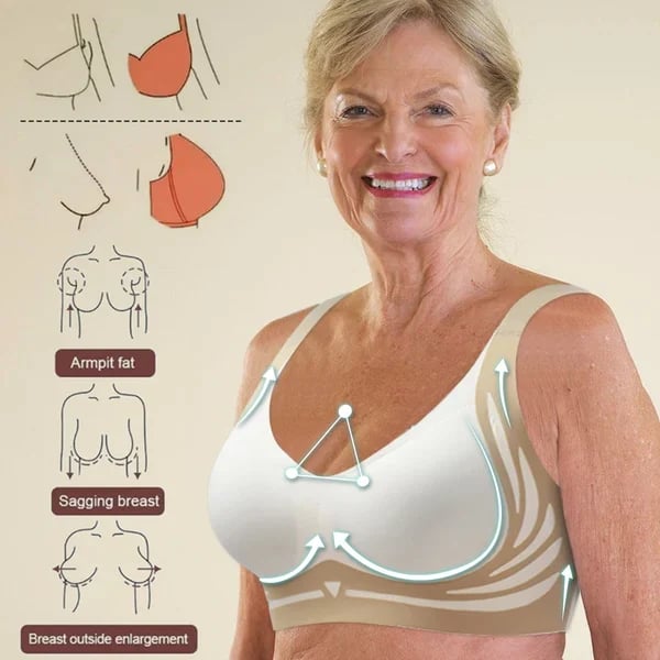 Lightweight Push-up Bra to Prevent Sagging Backless Seamless Underwear