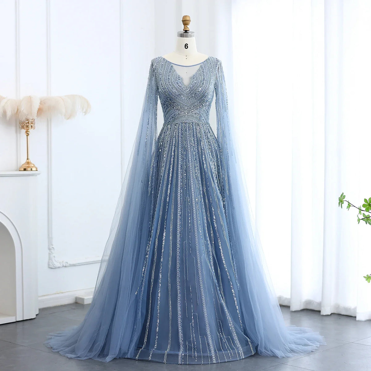 Emotional Appeal Luxury Arabic Evening Dress