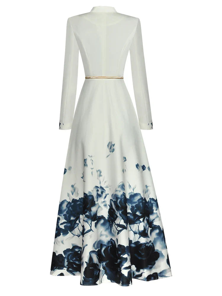 Timeless Elegance Belted Casual Dress
