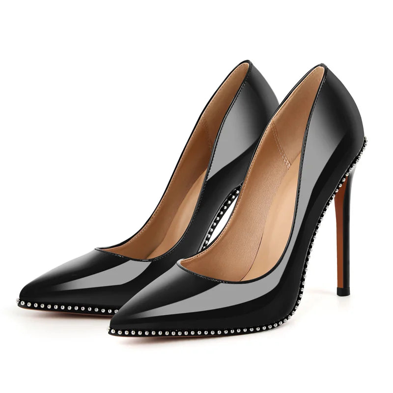 Sophisticated Pointed-Toe Thin Heels Shoes
