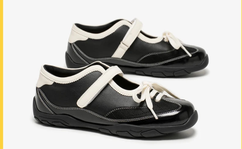 Trendy Shallow Round Toe Mary Janes Shoes
