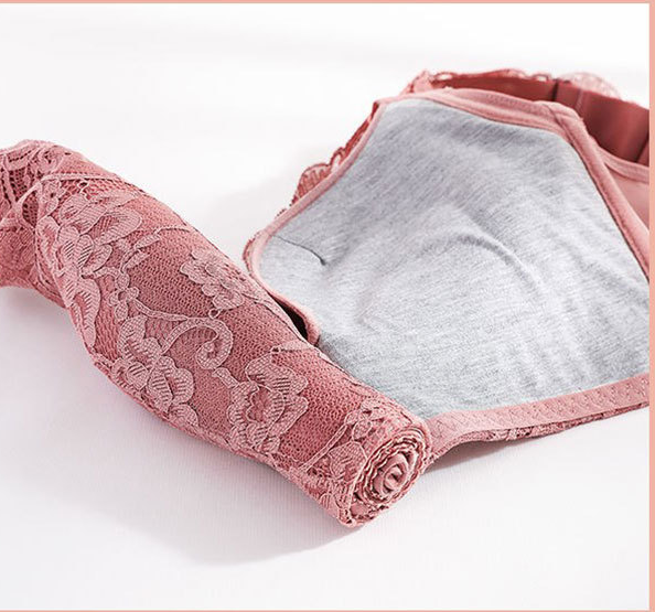 Back Buckle Wireless Side Breast Drawing Bra