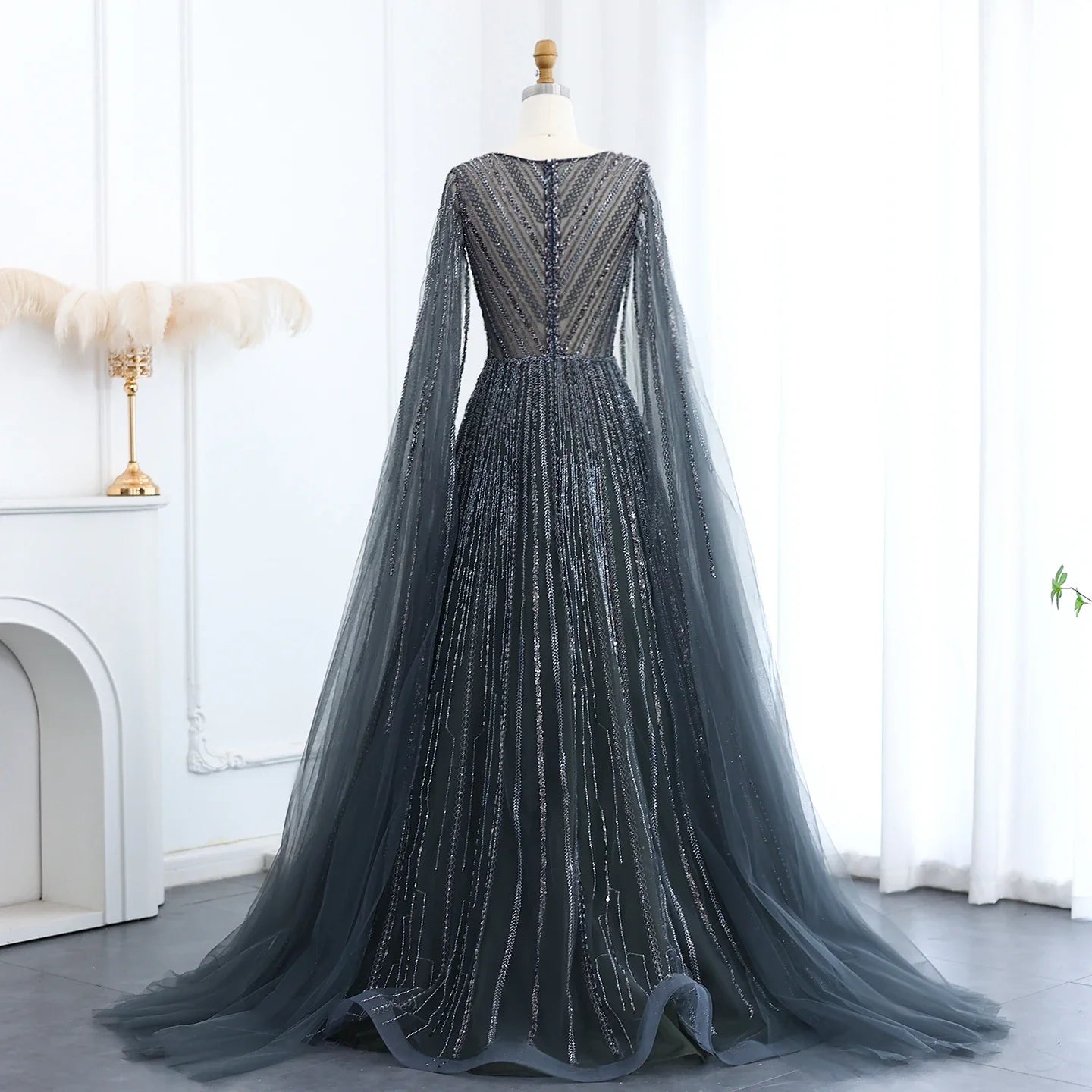 Emotional Appeal Luxury Arabic Evening Dress